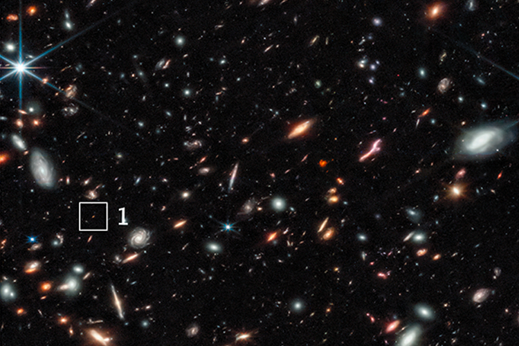 James Webb ของ NASA ค้นพบกาแลคซีโบราณ